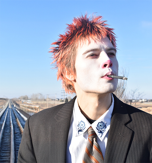 Miles as Clown